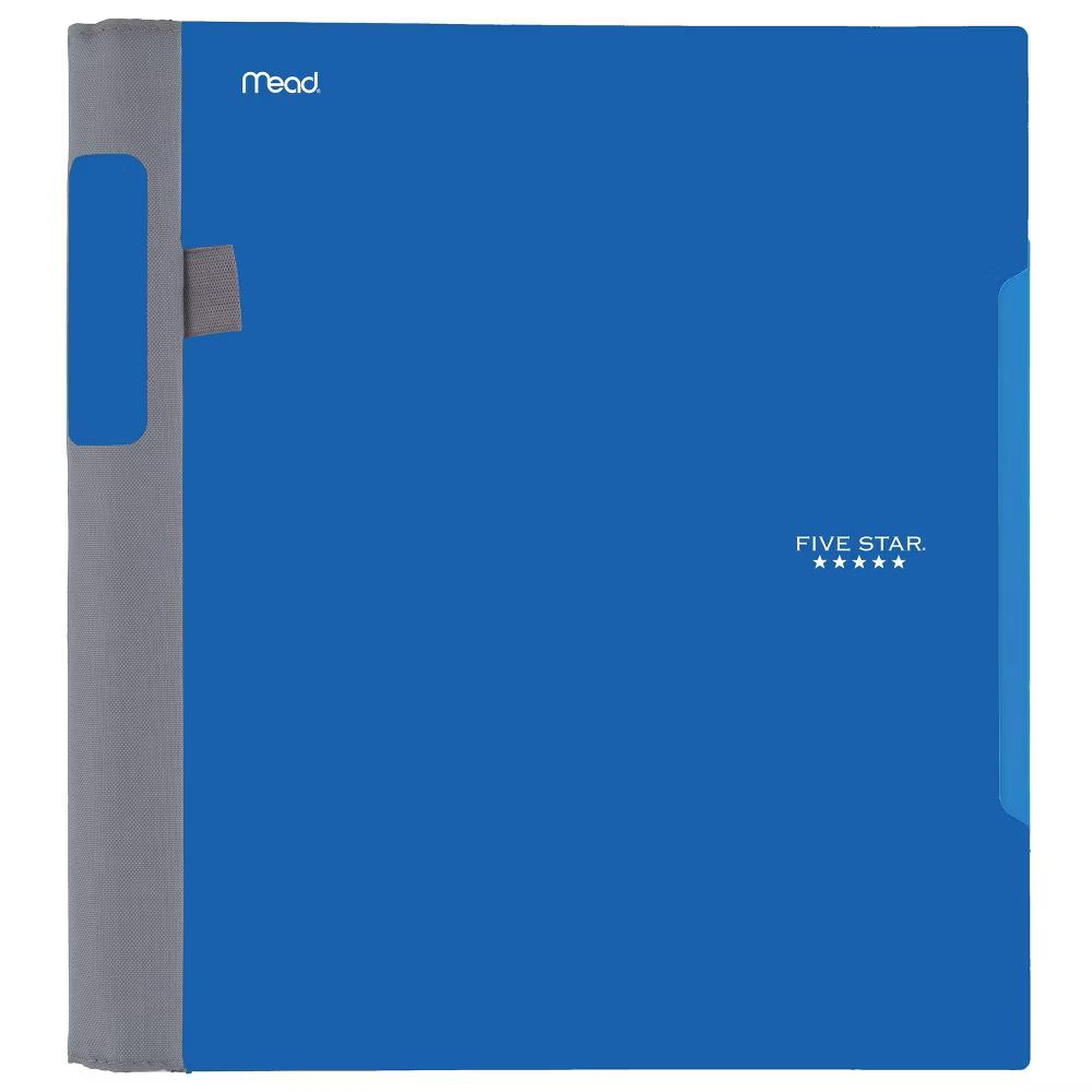 Five Star 1 Subject College Ruled Advance Spiral Notebook with Pocket Dividers (Colors May Vary): Lined Paper, 8.5x11, 100 Pages - Image 4