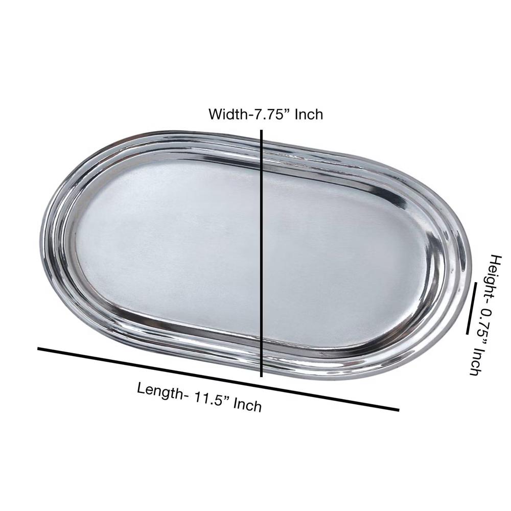 Chrome Plated Storage Amenity Tray - Image 2