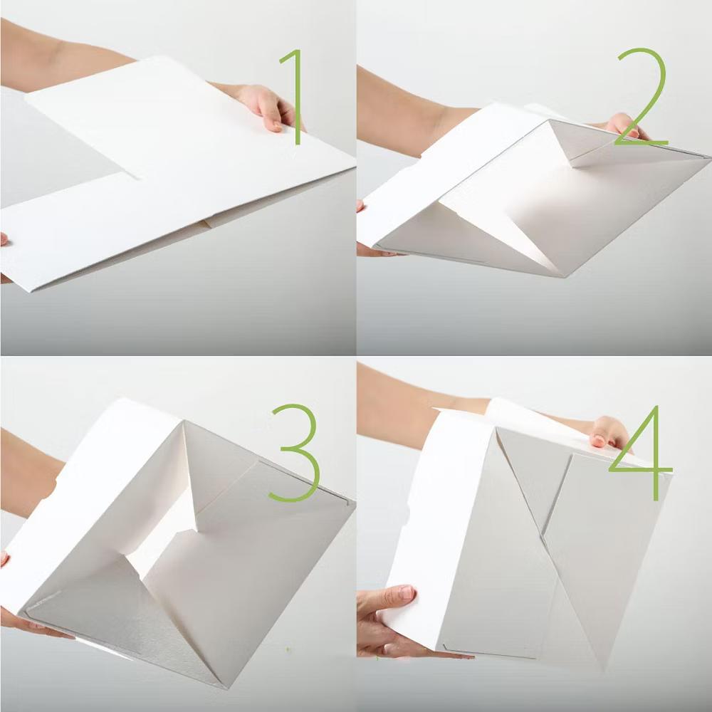 10 Pack White Gift Boxes with Lids 9.5x6.5x4 Inches Paperboard for All Occasion Bridesmaid Proposal Mug Packaging Bulk - Image 3