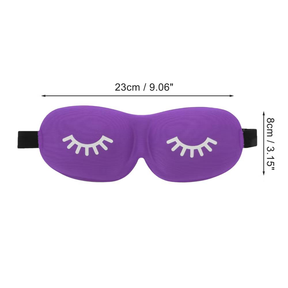 Eyelash Pattern 3D Eye Mask 1 Pc - Image 20