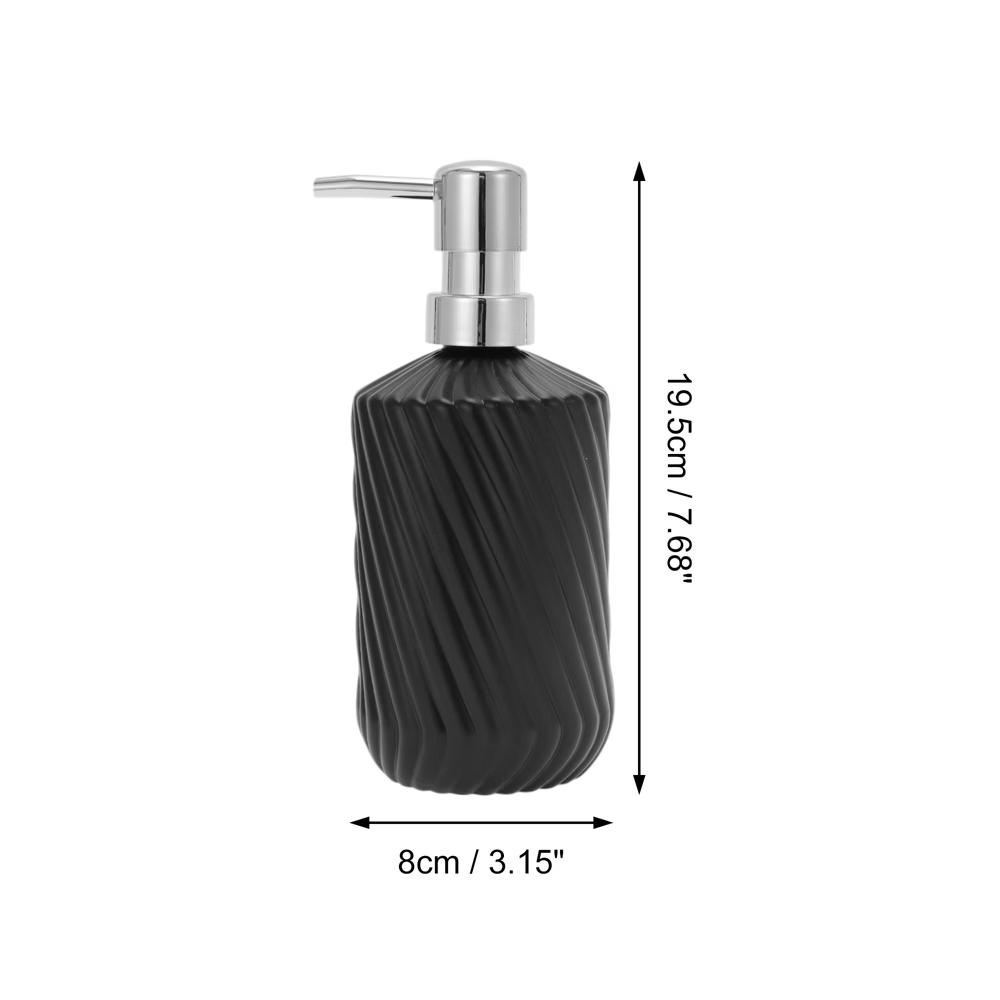 Durable Cylinder Twill Lines Soap Dispenser 1 Pc - Image 15