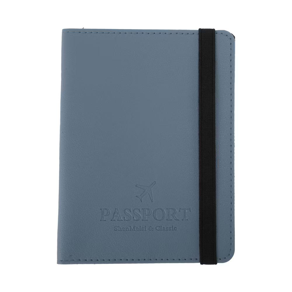 Simple Elastic Strap Passport Holder 1 Pc - Image 25