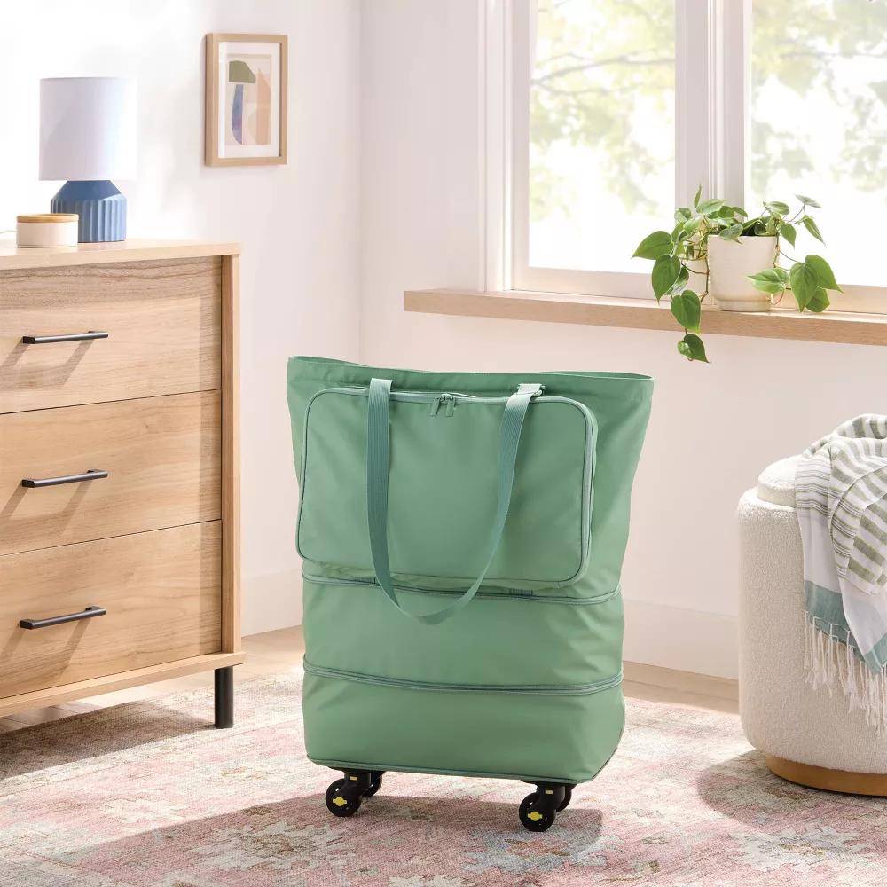Collapsible Rolling Tote - Image 16