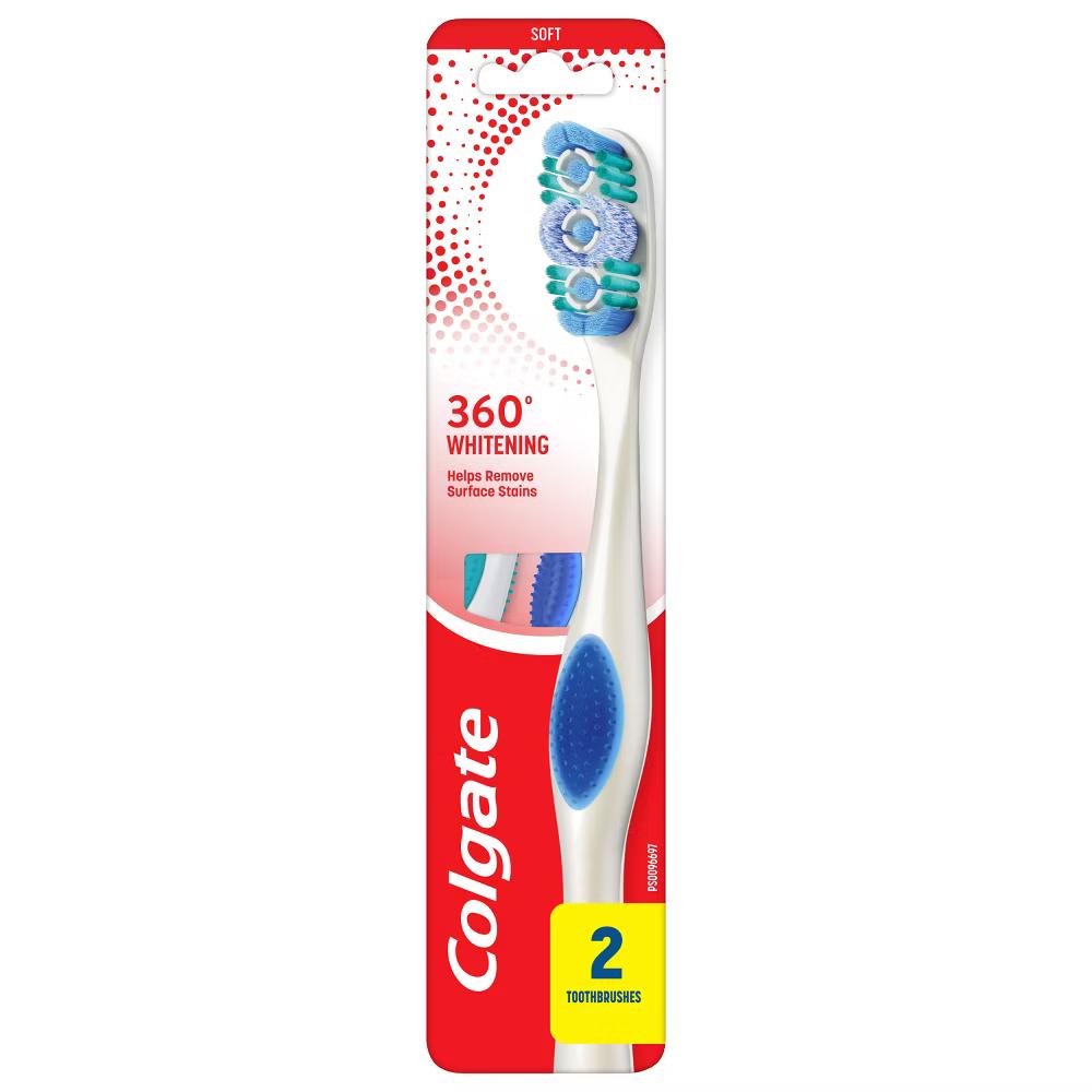 360 Optic White Whitening Manual Toothbrush - Soft - Image 30