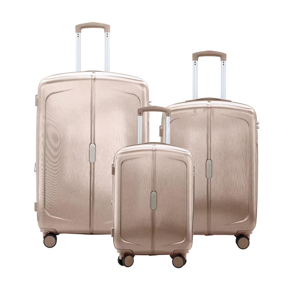 3 Piece Hardshell Luggage Set with Built-in Lock, Expandable Lightweight ABS Suitcases with Spinner Wheels (20/24/28 Inch) - Image 7