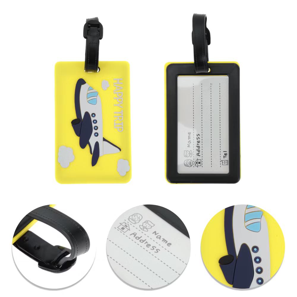 Happy Pattern Luggage Tag 1 Pc - Image 5