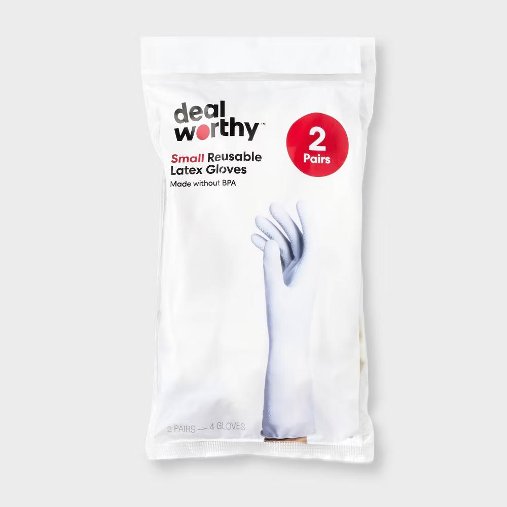 Reusable Latex Gloves - 2ct - Image 9