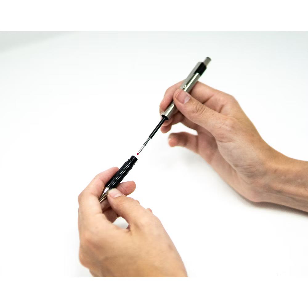 Zebra 2ct F-301 Ballpoint Pens Black Ink Fine.7mm: Contoured Grip, 5.125" Length, Stationery & Office Supplies - Image 3