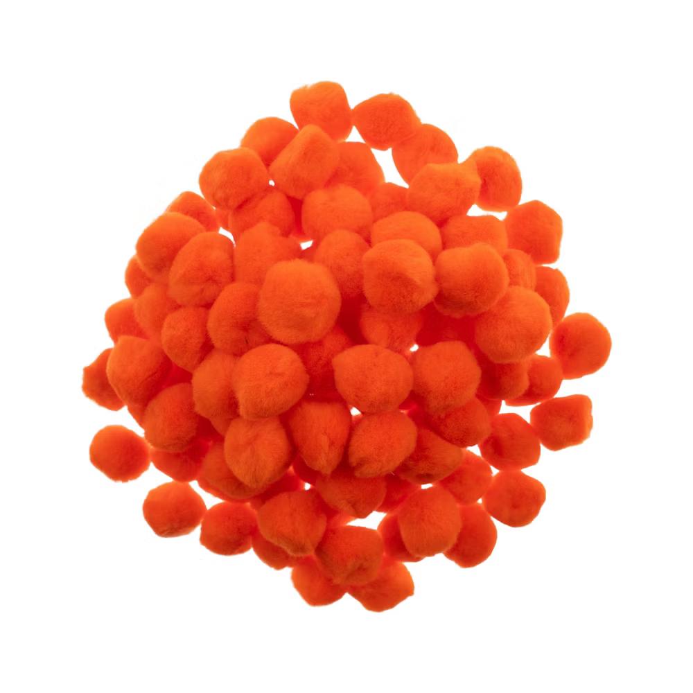 100ct Mini Pom Poms for DIY Arts and Crafts, Tiny Acrylic Poms Craft Embellishments (1 inch) - Image 18