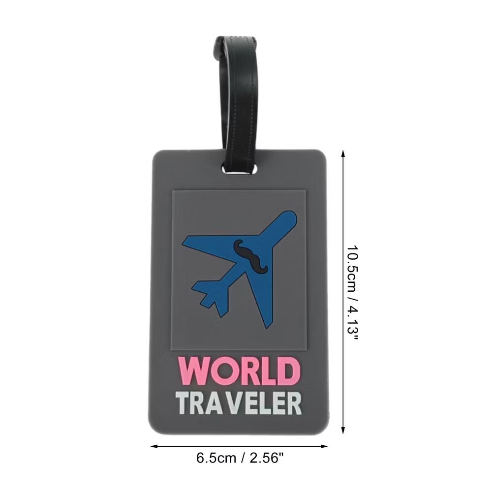Plane Pattern Luggage Tag 1 Pc - Image 10