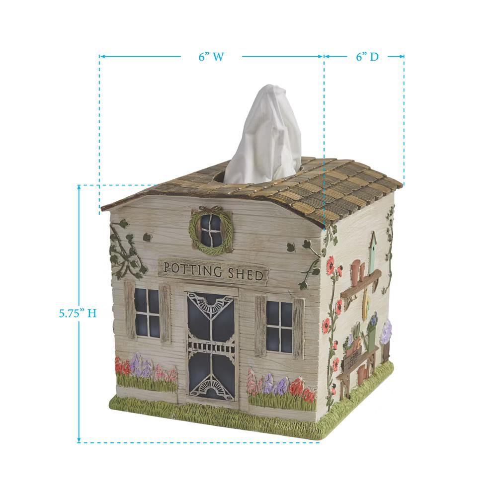 Park Designs Spring Garden Tissue Box Cover - Image 5