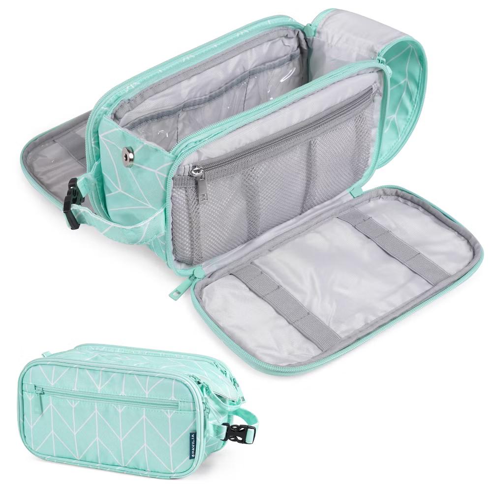 Toiletry Bag Women Men, Travel Toiletries Organizer Case, Essentials Shaving Dopp Kit, Cosmetic Make Up Accessories - Image 45