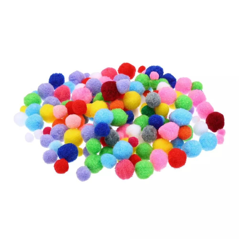 Creative DIY Crafts Decoration Home Art Supplies Pom Poms 0.4"