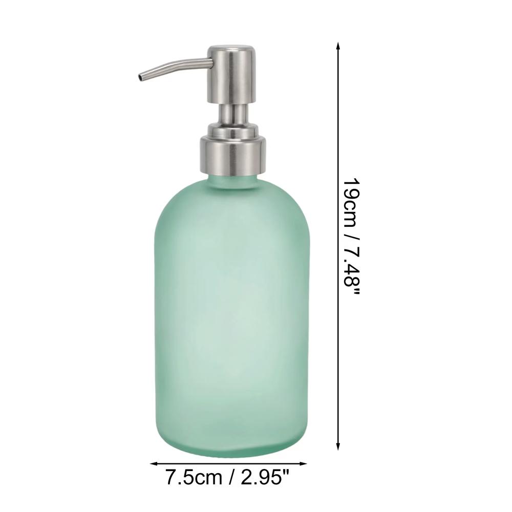 Simple Cylindrical Soap Pump Dispenser for Kitchen 400ml 1 Pc - Image 22