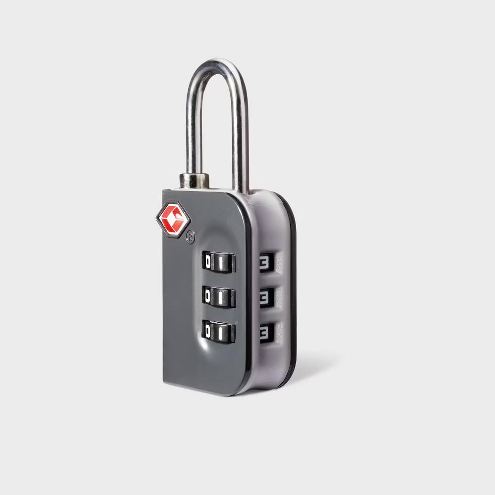 Combo Luggage Lock Gray - Image 2