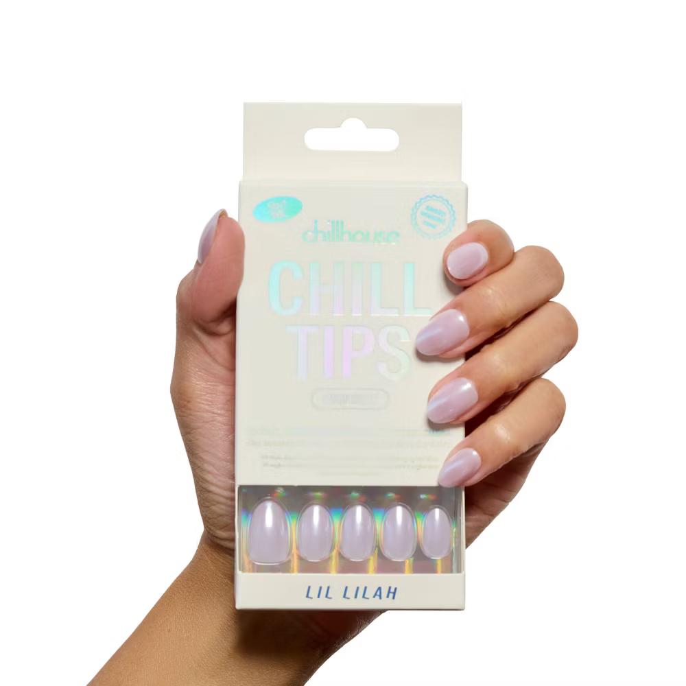 Chill Tips Press-On Nail Set - Classics Collection - Lil Lilah - 24ct - Image 7