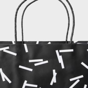 Large Confetti Gift Bag Black/White