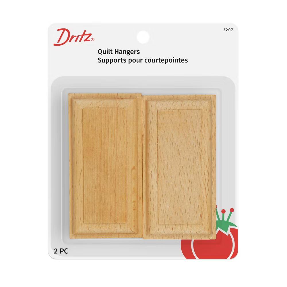 2ct Quilt Hangers Unfinished Wood: Sewing & Quilting Supplies, Notions, Kit, Plastic Storage Case, 2 Pieces - Image 6