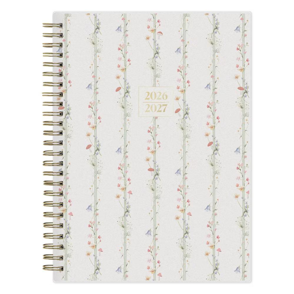 The Everygirl 5.875"x8.625" 2026-2027 Blue Sky Weekly/Monthly Planner Notes Fable Vines Frosted - Image 10