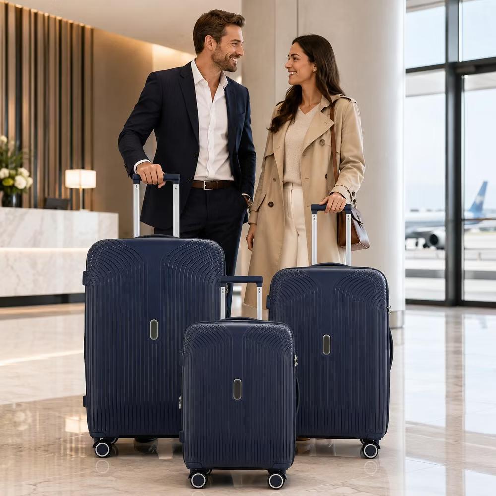 3-Piece Hardshell Expandable Luggage Set with 8 Spinner Wheels and Built-In Lock - 20", 24", 28" - Image 12