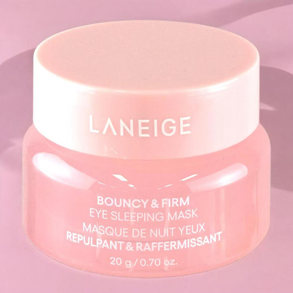 Laneige Bouncy & Firm Eye Sleeping Mask 20g (0.70oz for EYES) Wake Up Firm, Fresh, and Depuffed