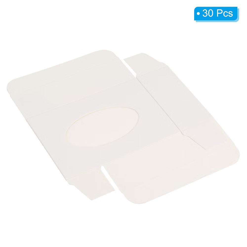 Paper Durable Soap Box with Oval Window for DIY Craft 30 Pcs - Image 21
