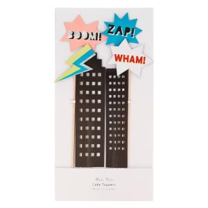 Superhero Cake Topper (Pack of 6)
