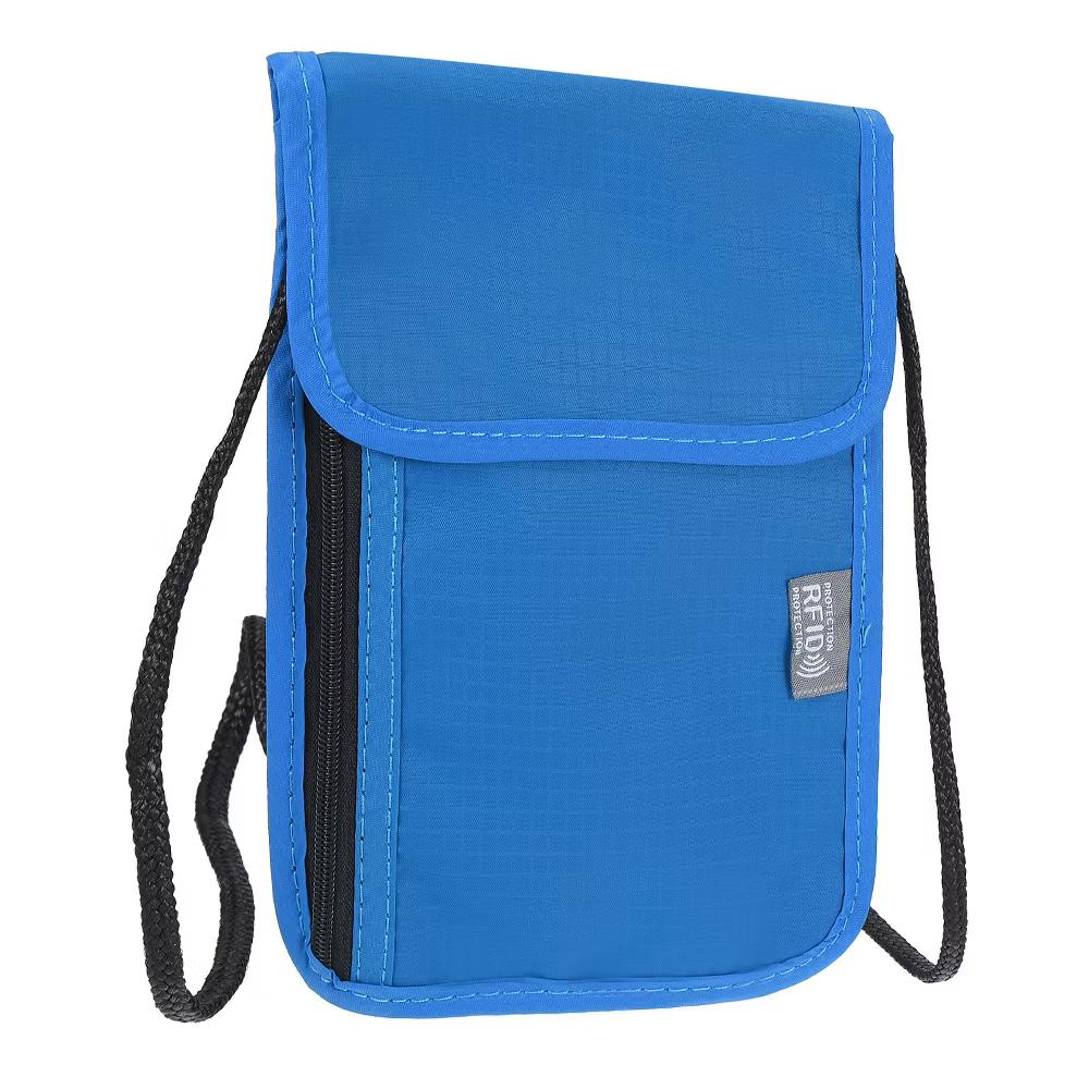 Waterproof Passport Holder Neck Wallet for Women Men - Image 18