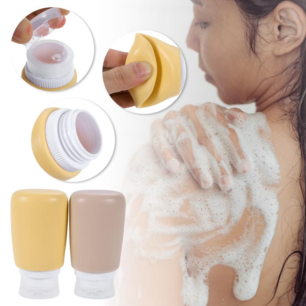 Refillable Silicone Travel Container Set 2 Pcs - Image 16
