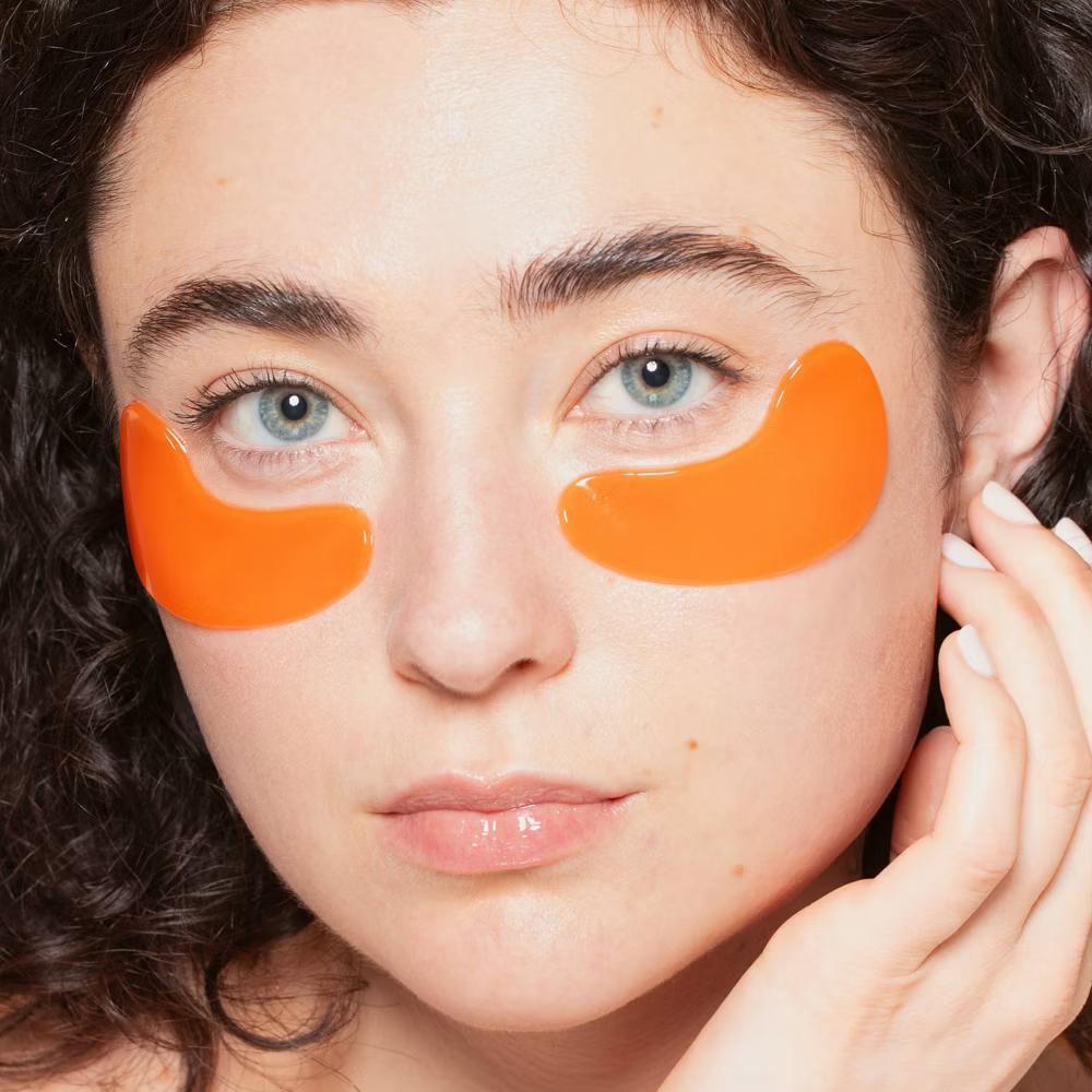 SpaLife Bright Eyed Brightening Undereye Mask - 8ct: Contains Vitamin C, Orange Scent, For Normal Skin - Image 2