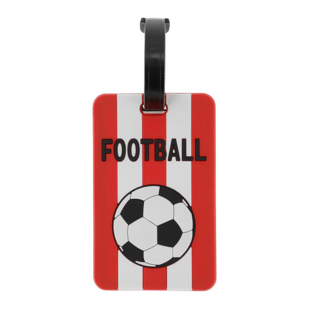 Football Pattern Luggage Tag 1 Pc - Image 6