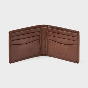 Men's Pebbled Bifold Wallets