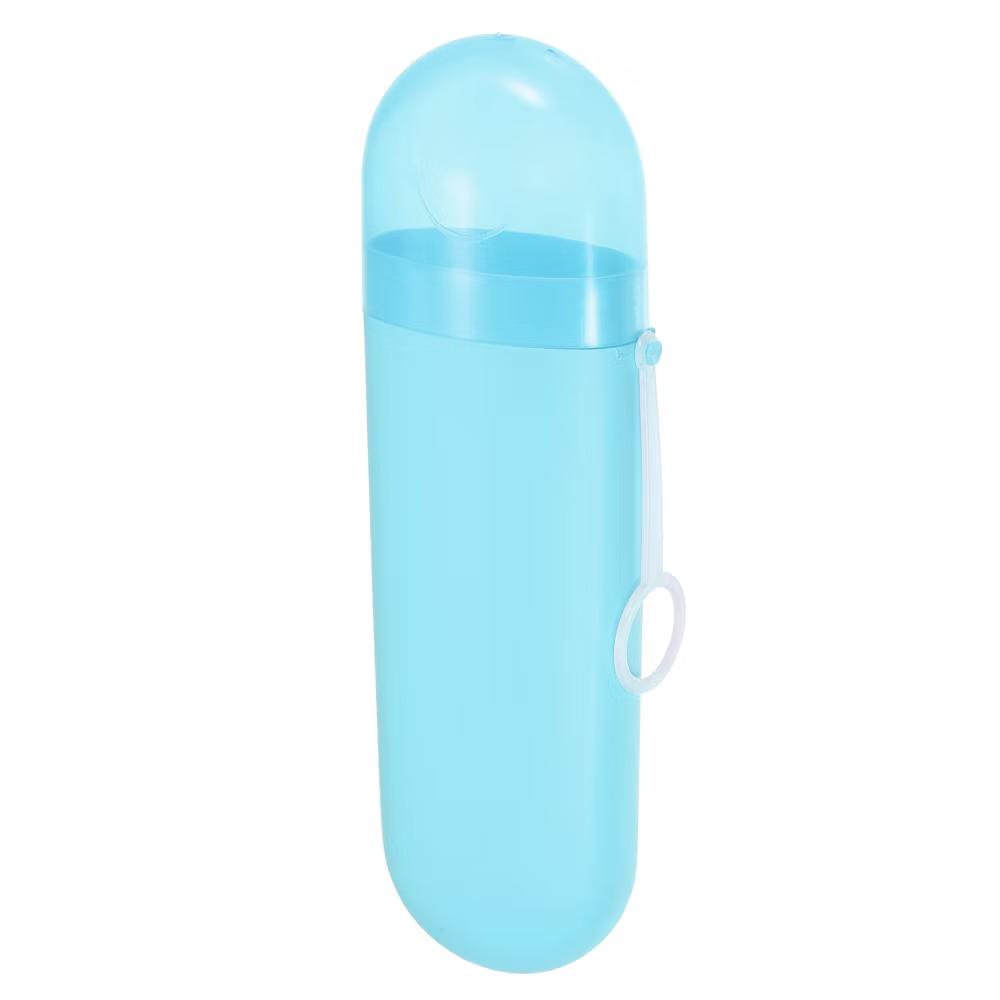 Plastic Dustproof Traveling Portable Toothbrush Case with Hook 1 Pc - Image 6