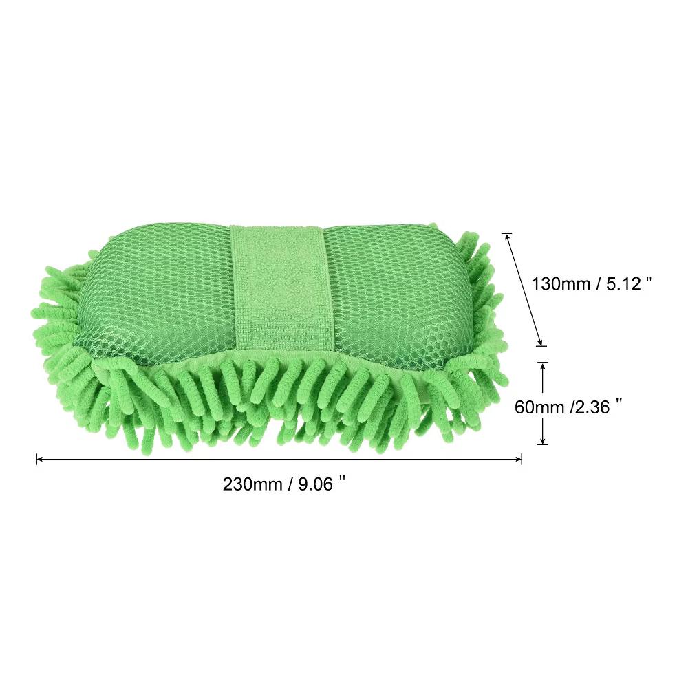 Microfiber Chenille Wash Gloves Washing Sponge Mitten Dry Duster for Daily Cleaning - Image 9