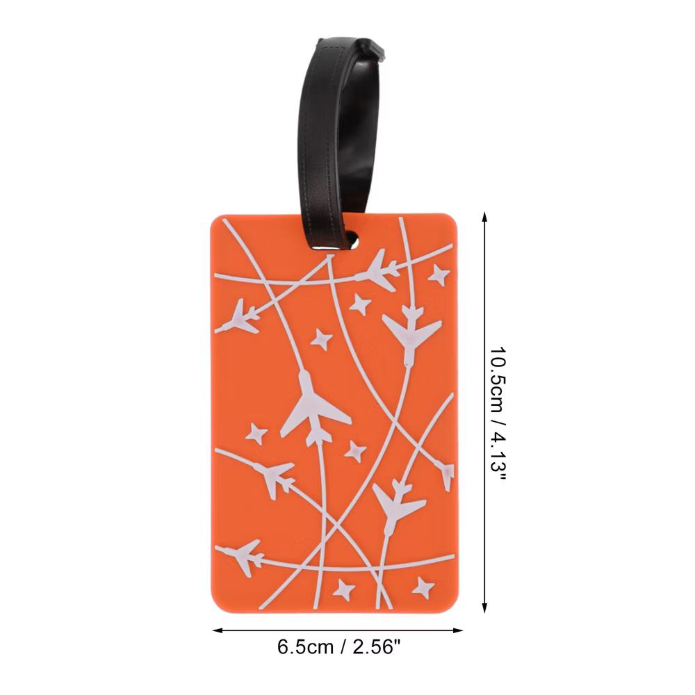 Airplane Lines Pattern Luggage Tag 1 Pc - Image 10