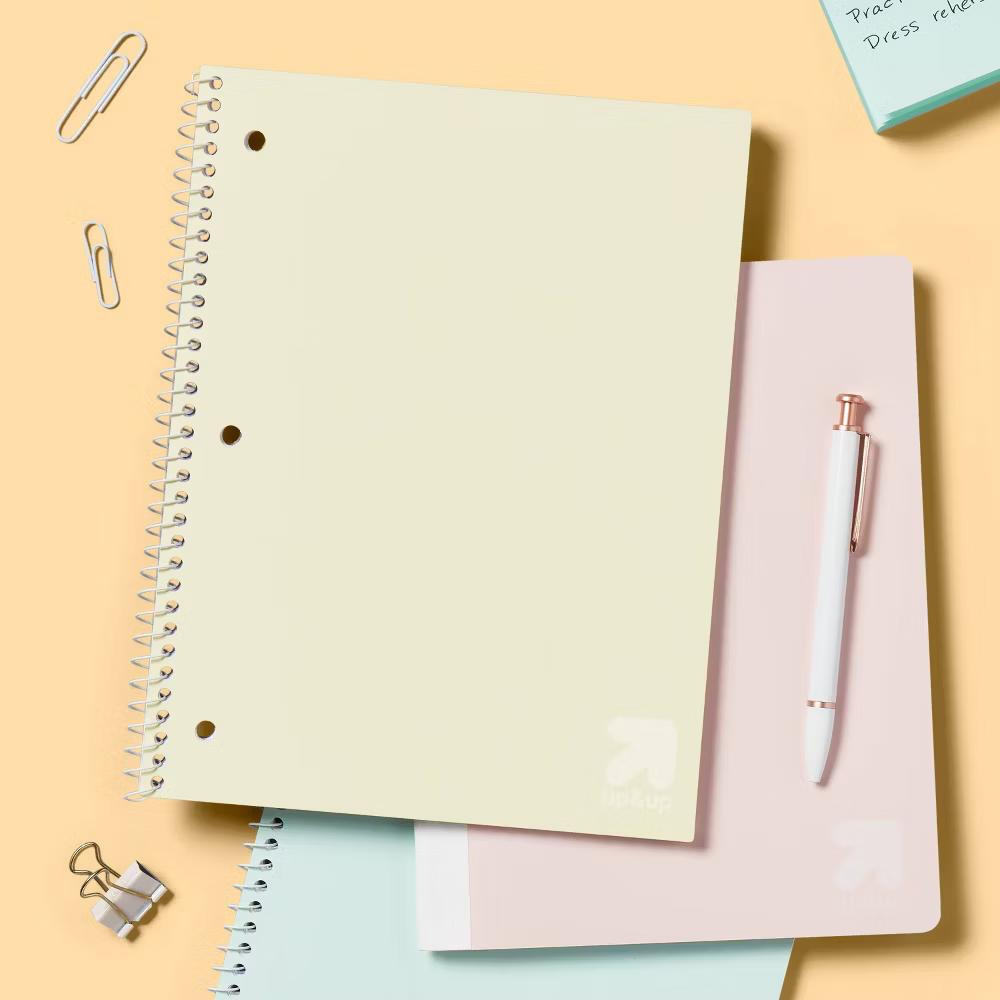 Pastel Wide Ruled Spiral Notebooks - Image 17