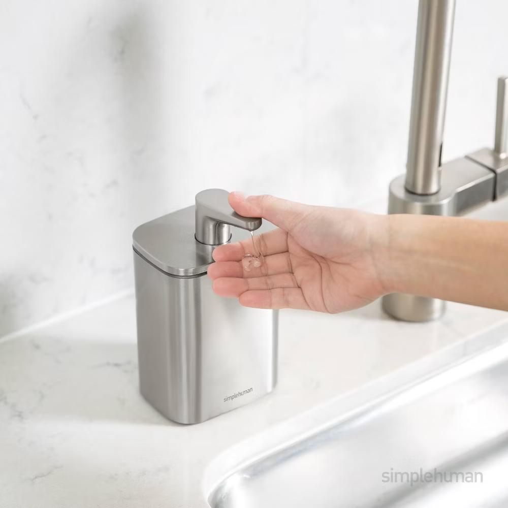 simplehuman Pulse Pump Soap Dispenser Brushed Stainless Steel - Image 7
