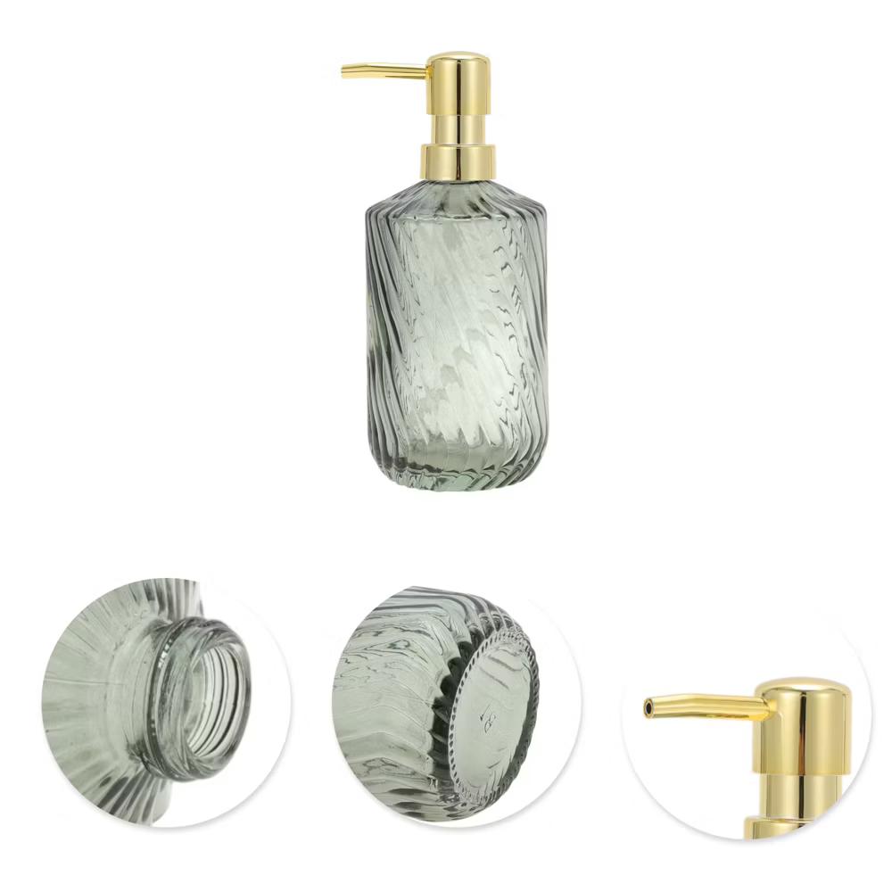 Durable Cylinder Twill Lines Soap Dispenser 1 Pc - Image 28