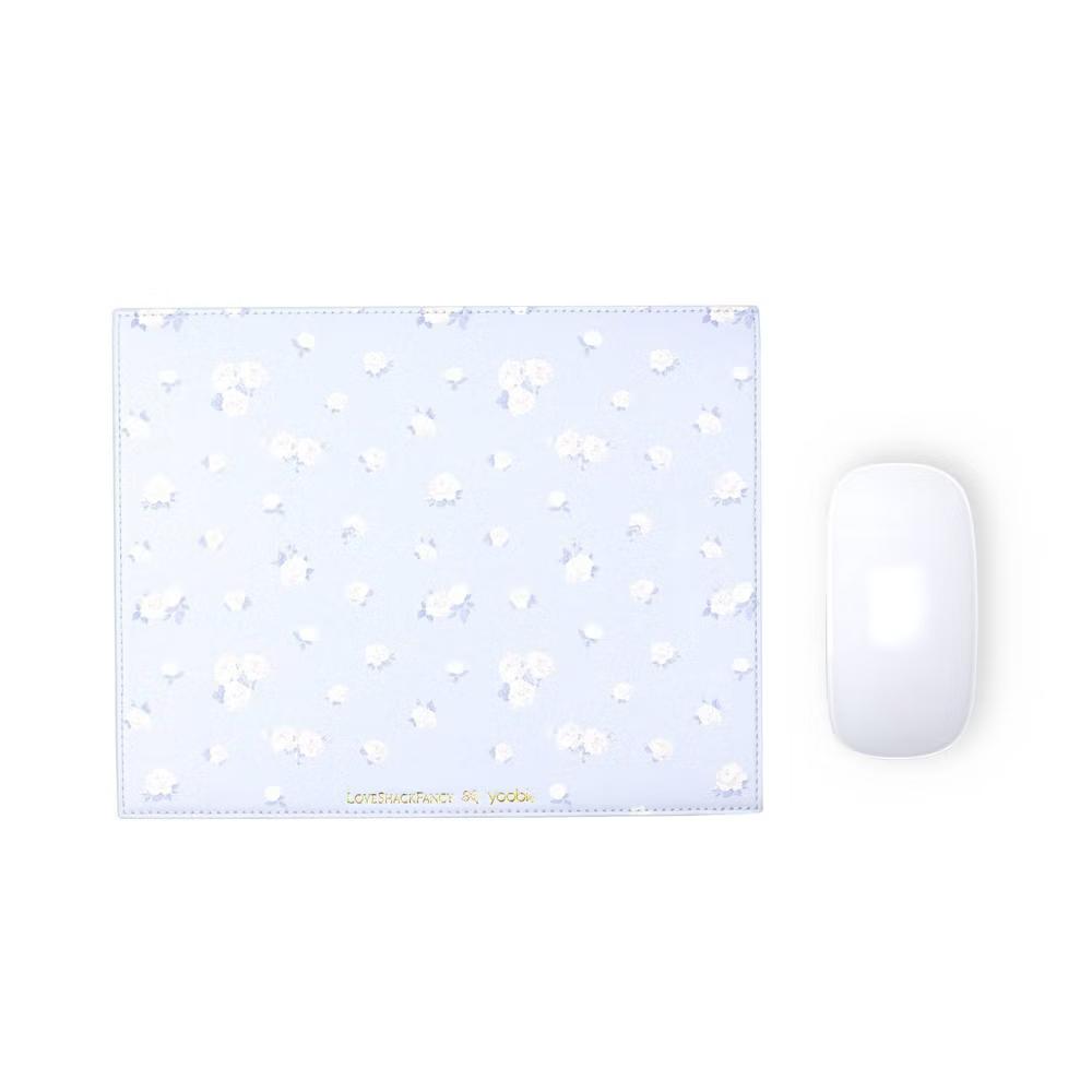 LoveShackFancy - Everblooming Rosettes Mouse Pad Breezy Blue - Image 5