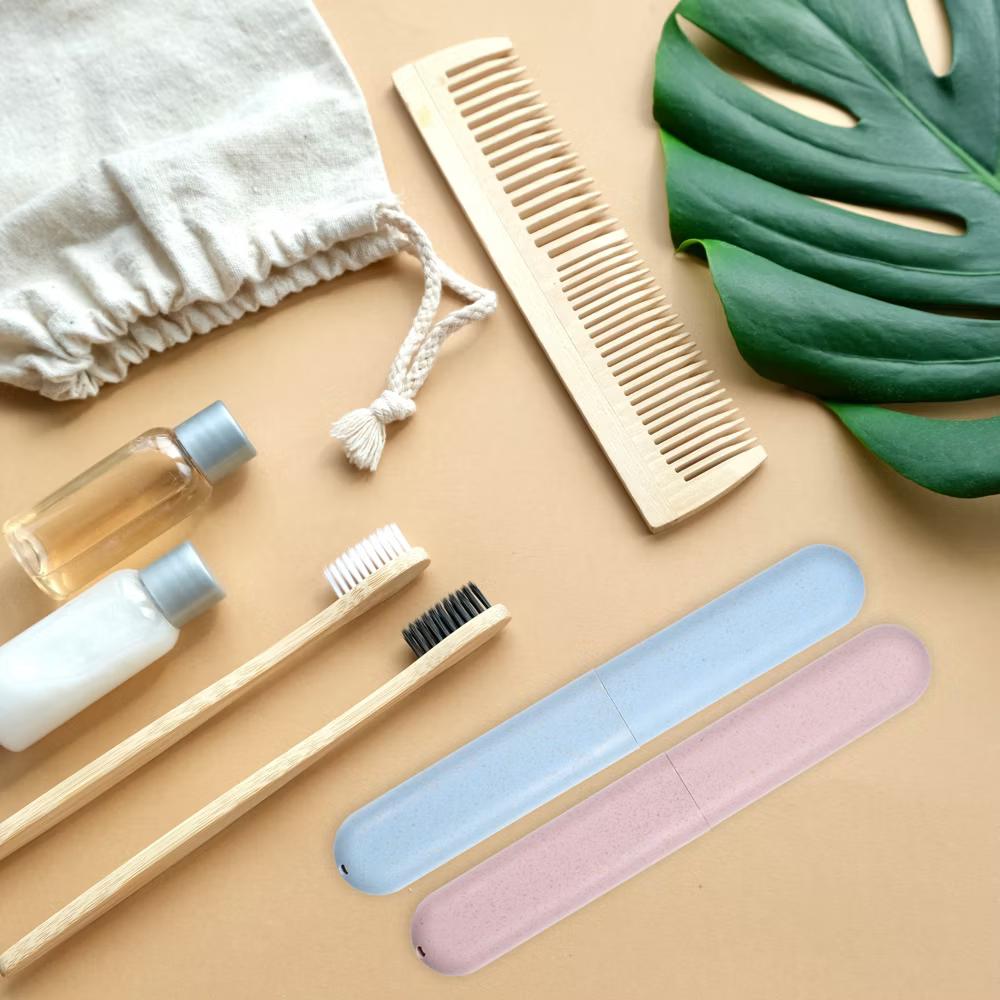 Toothbrush Travel Case Traveling PP Portable Toothbrush Travel Containers for Travel Business 8.07''x1.22''x0.83'' - Image 8