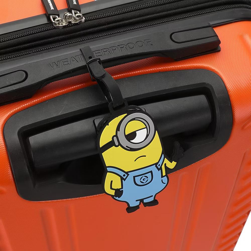 Minions Character Rubber Molded Luggage Tag Set for Travel and Fandom Fans - Image 4