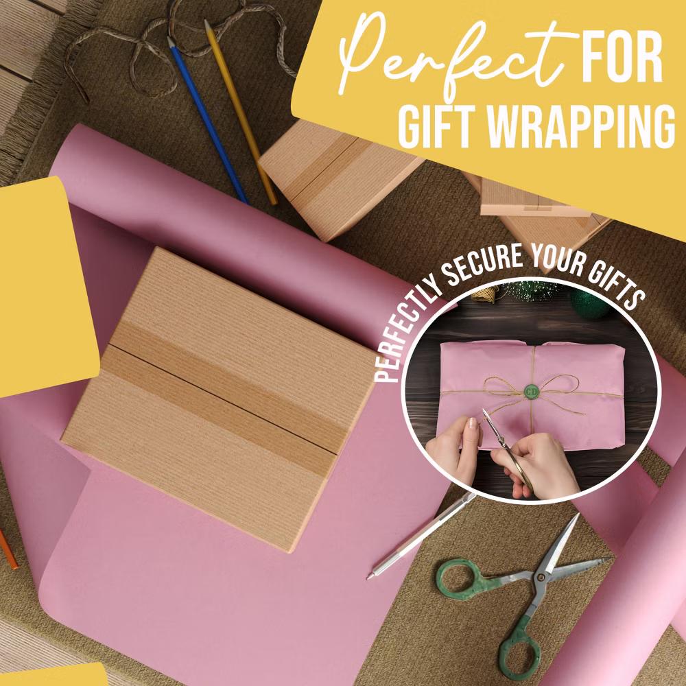 Exquisite Colored Kraft Paper Roll 17.5 In 110 Ft Kraft Wrapping Paper Craft Paper Shipping Paper Kraft Paper Roll Gift Wrap - Image 41