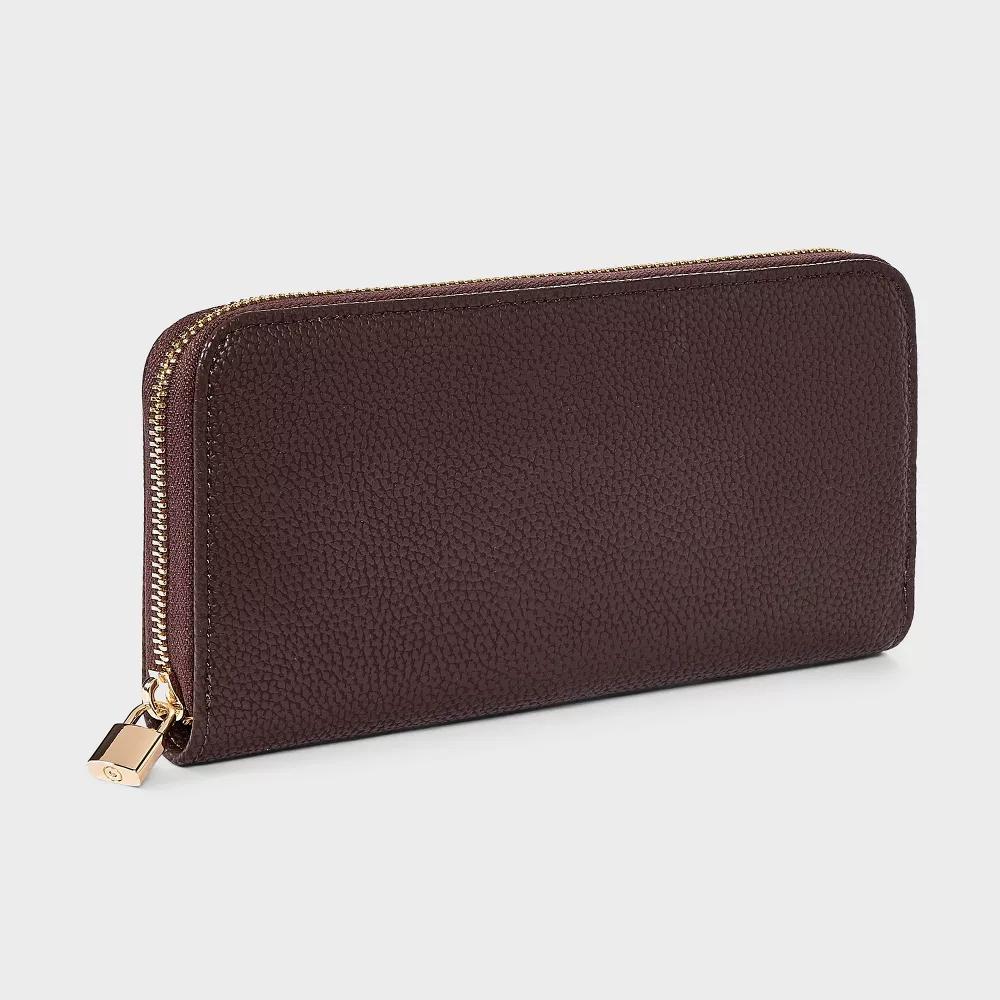 Large Zip Wallet with Charm - Image 22