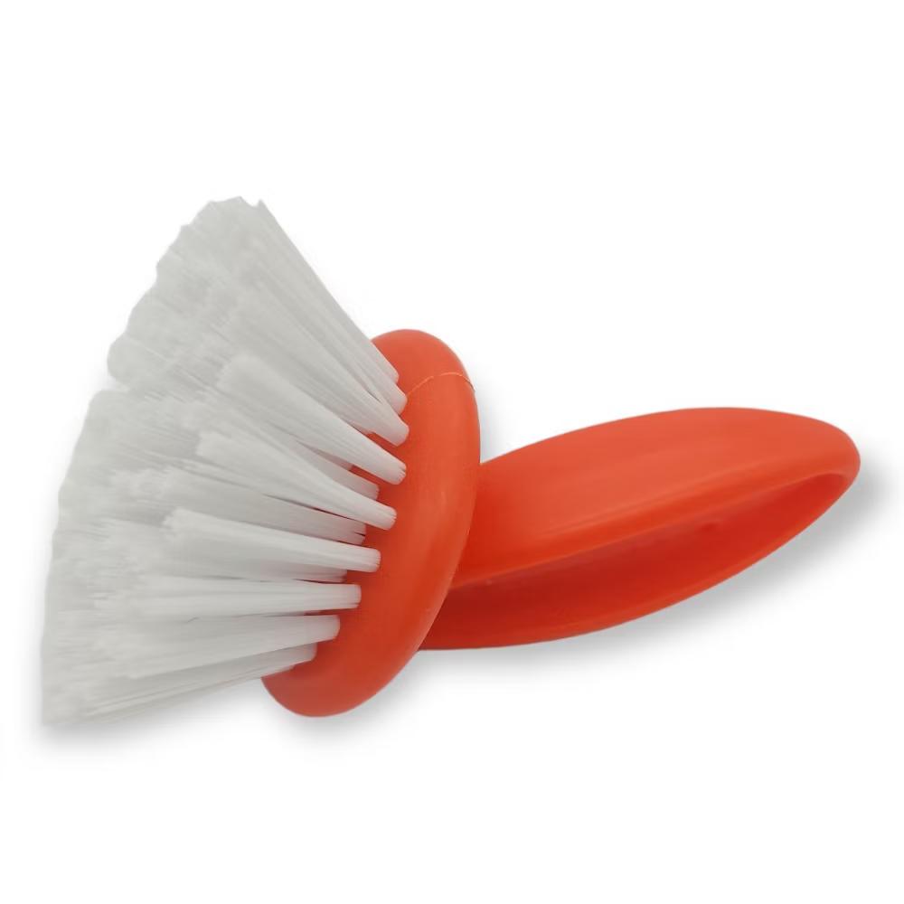 Handy Housewares 3 Piece Durable Dish Cleaning Scrubbing Brush Set - Multiple Brush Sizes