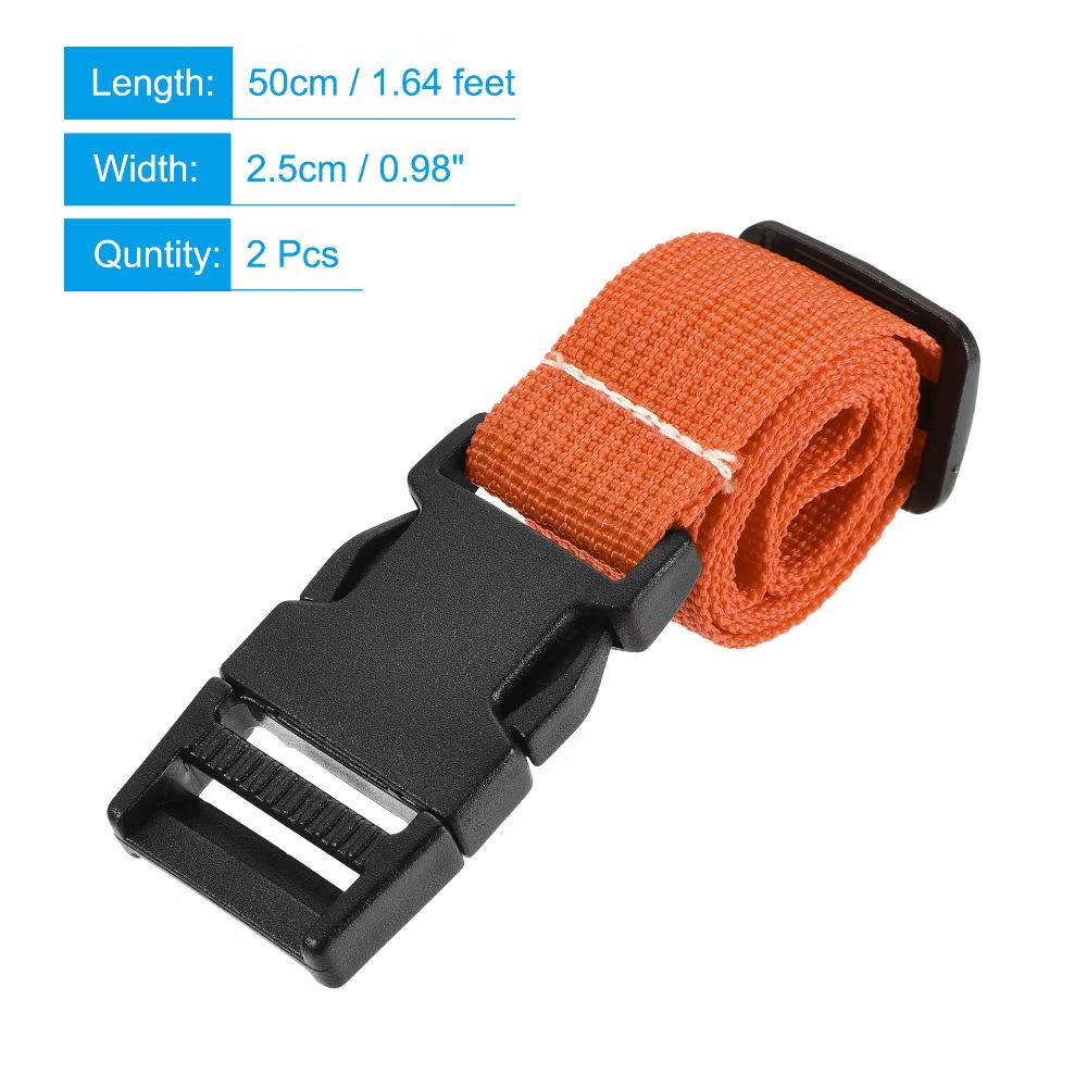 Travel Packing Adjustable Utility Strap with Buckle 2 Pcs - Image 23