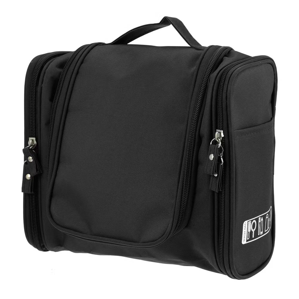 Travel Makeup Bag Travel Toiletry Organizer Makeup Brush Holder Waterproof Oxford Cloth 1 Pc - Image 8
