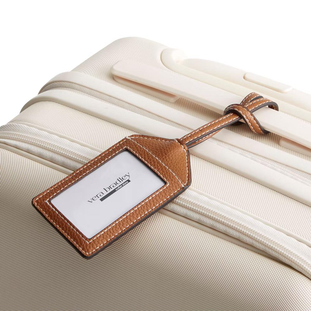 Women's Outlet Faux Leather Essential Luggage Tag