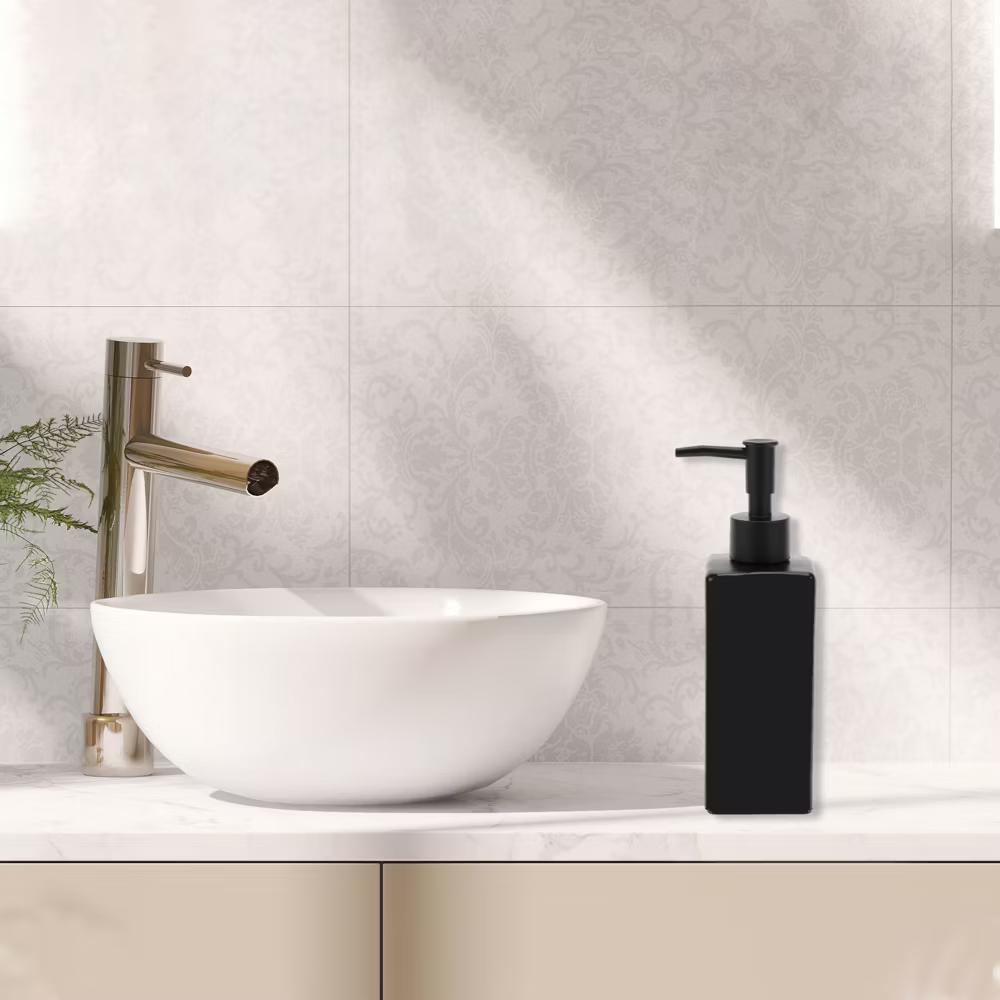 Elegant Square Soap Pump Dispenser for Laundry Rooms 350ml 1 Pc - Image 2