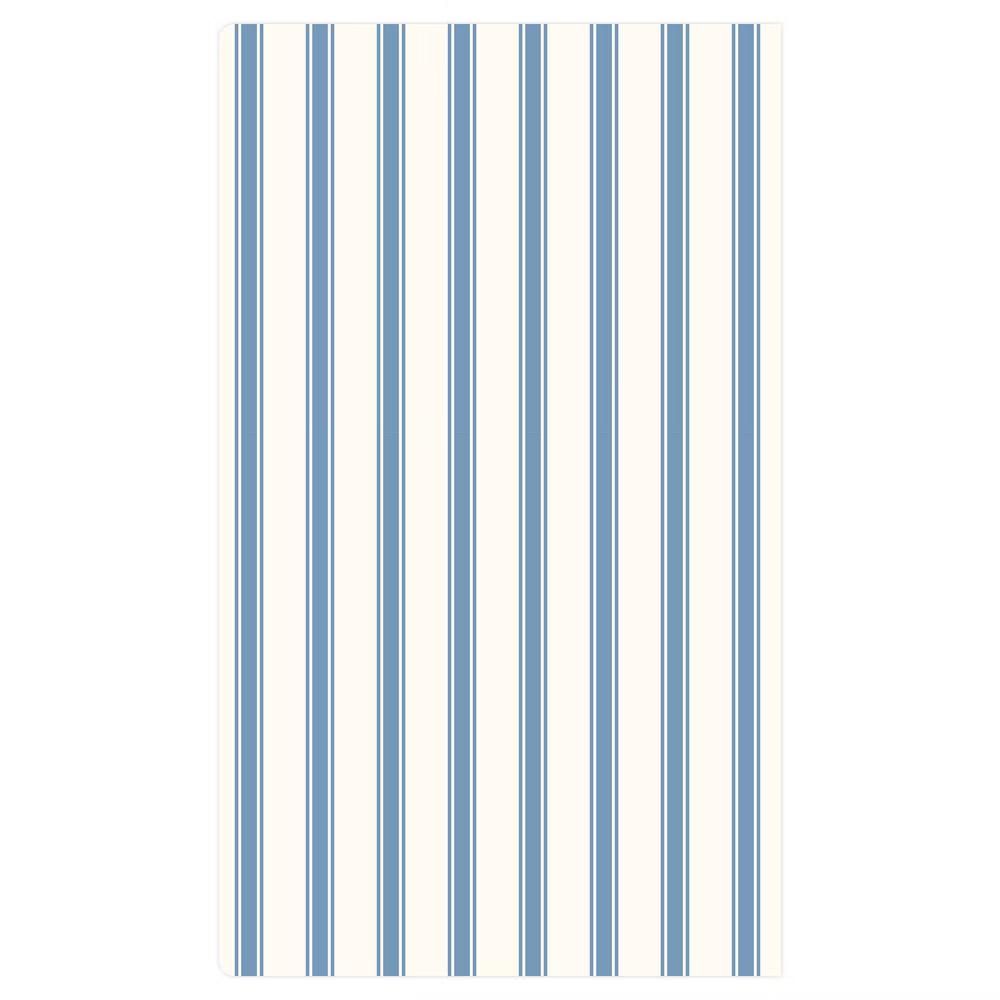 Day Designer 3.625"x6.125" 2026-2027 Planner Cabana Stripe Blue Matte Laminated Monthly 24 Months Stapled - Image 4