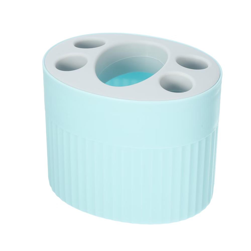 Bathroom 5-Slot Toothbrush Holders 4.69"x3.62"x3.73" 1 Pc - Image 7